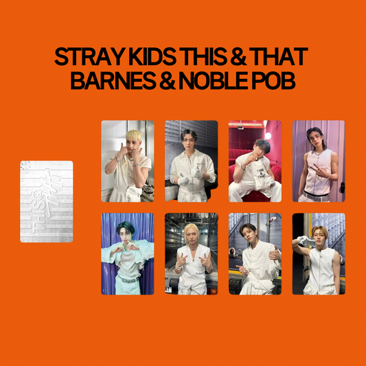 [PRE-ORDER] Stray Kids 10th Mini Album - THIS & THAT Barnes & Noble POB Benefit Photocard