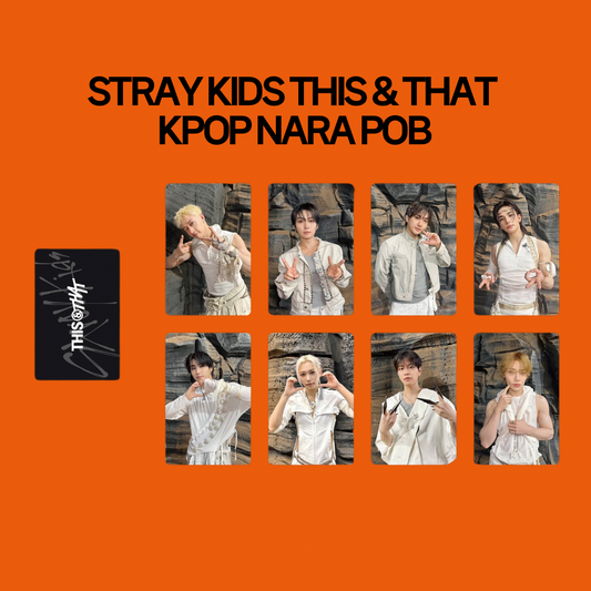 [PRE-ORDER] Stray Kids 10th Mini Album - THIS & THAT KPOP Nara POB Benefit Photocard