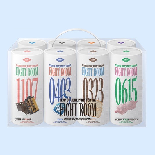 [PRE-ORDER] Tissue Can Set - ATEEZ 8ROOM Pop Up Store