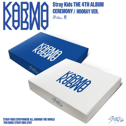 [PRE-ORDER] Stray Kids 4th album 'KARMA' - Ceremony/Hooray Version