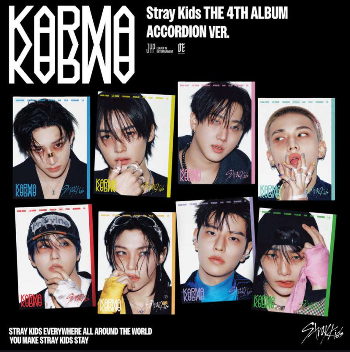 [PRE-ORDER] Stray Kids 4th album 'KARMA' - Accordian Version