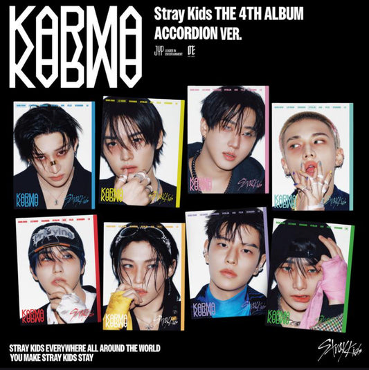 [PRE-ORDER] Stray Kids 4th album 'KARMA' - Accordian Version