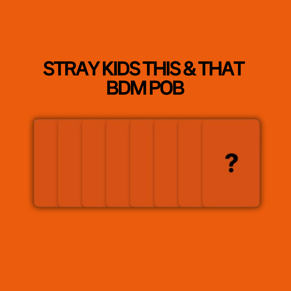 [PRE-ORDER] Stray Kids 10th Mini Album - THIS & THAT Blue Dream Media POB Benefit Photocard