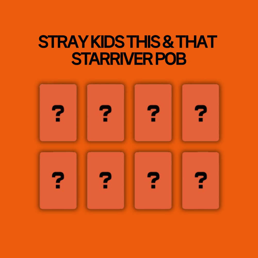 [PRE-ORDER] Stray Kids 10th Mini Album - THIS & THAT Starriver POB Benefit Photocard