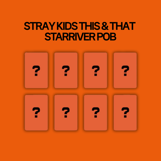 [PRE-ORDER] Stray Kids 10th Mini Album - THIS & THAT Starriver POB Benefit Photocard