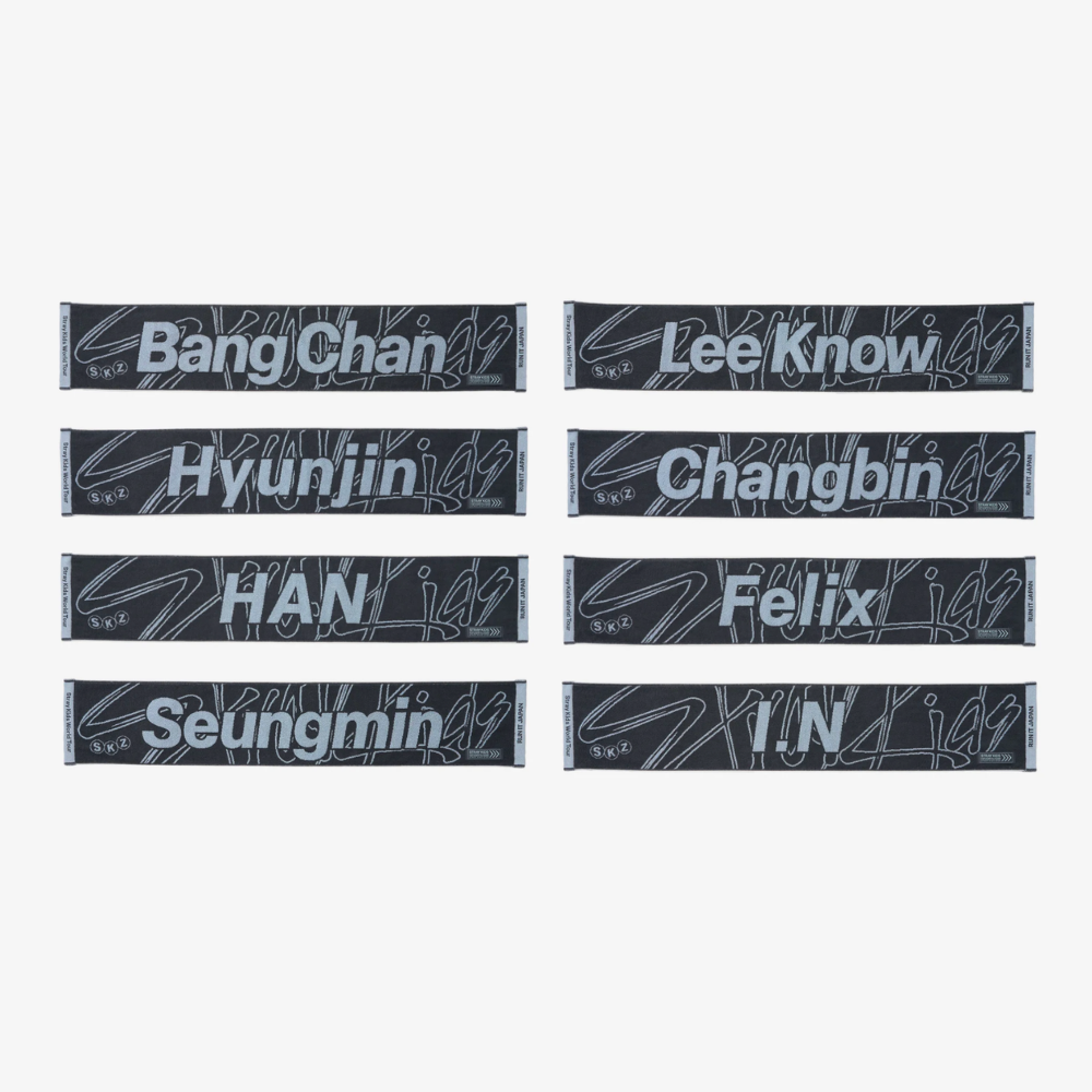 [PRE-ORDER] Muffler Towel - Stray Kids World Tour 'RUN IT' Japan MD