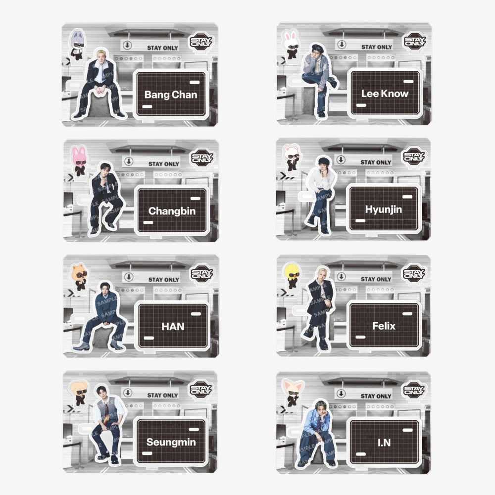 [PRE-ORDER] Acrylic Stand - Stray Kids World Tour 'RUN IT' Japan MD