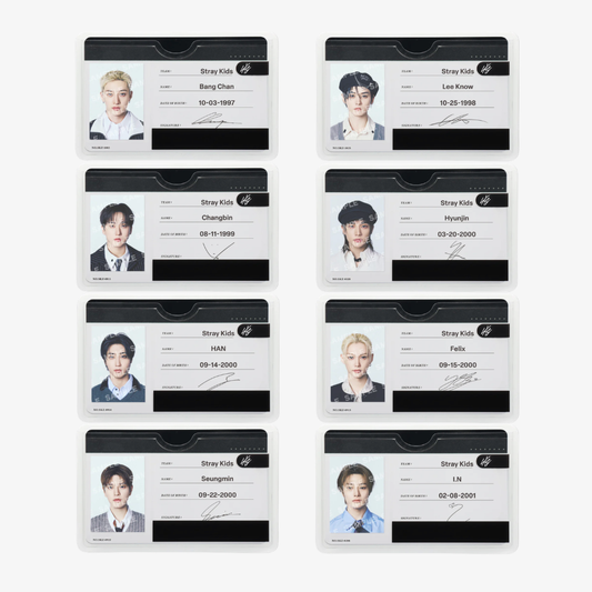[PRE-ORDER] Profile Card Set - Stray Kids World Tour 'RUN IT' Japan MD
