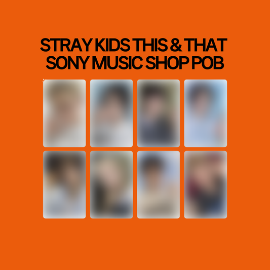 [PRE-ORDER] Stray Kids 10th Mini Album - THIS & THAT Sony Music Shop POB Benefit Photocard