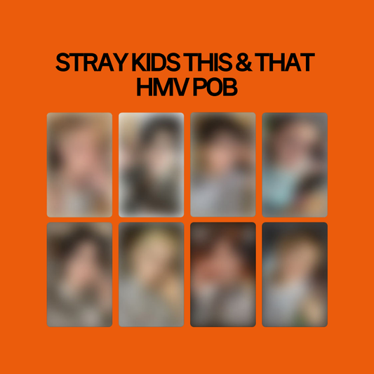 [PRE-ORDER] Stray Kids 10th Mini Album - THIS & THAT HMV A POB Benefit Photocard