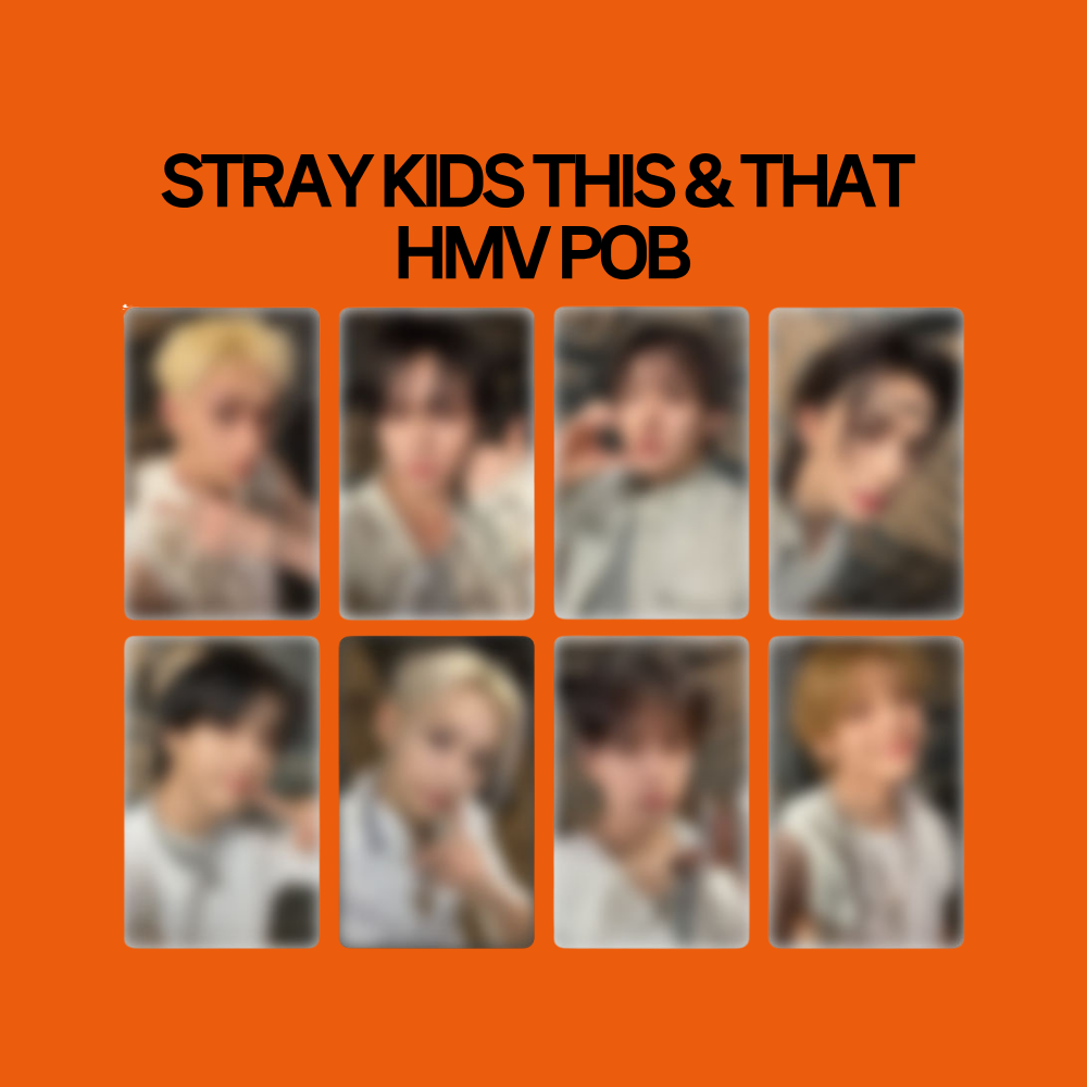 [PRE-ORDER] Stray Kids 10th Mini Album - THIS & THAT HMV B POB Benefit Photocard