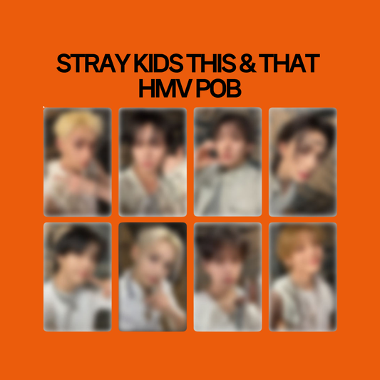 [PRE-ORDER] Stray Kids 10th Mini Album - THIS & THAT HMV B POB Benefit Photocard
