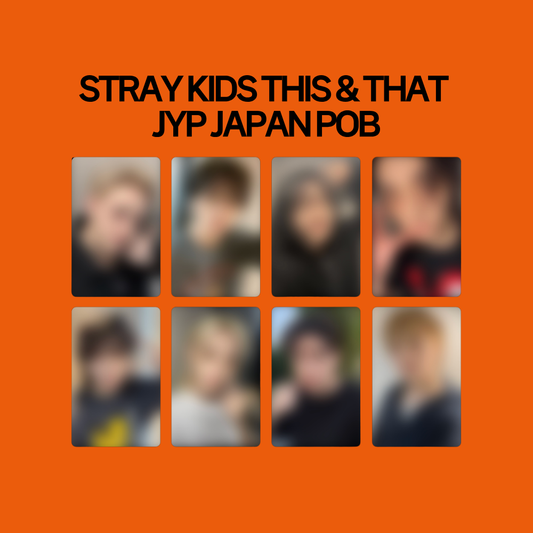 [PRE-ORDER] Stray Kids 10th Mini Album - THIS & THAT JYP Japan POB Benefit Photocard