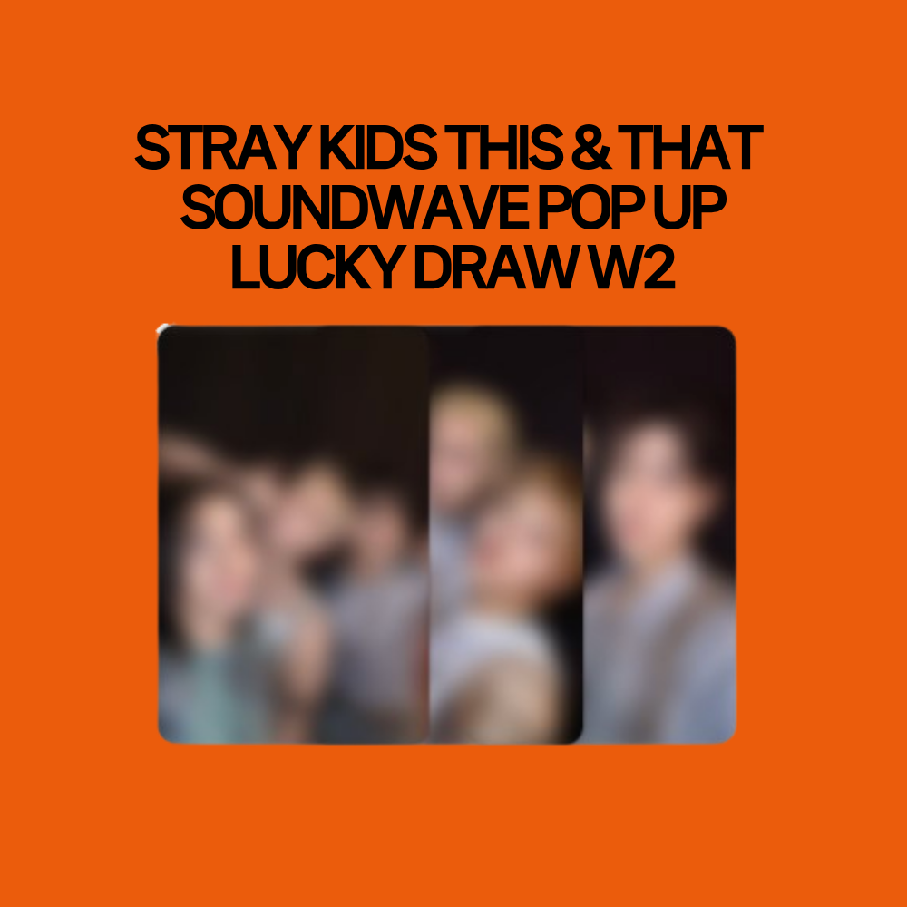 [PRE-ORDER] Stray Kids 10th Mini Album - THIS & THAT Pop Up Store Soundwave Lucky Draw Week 2 Unit Photocard