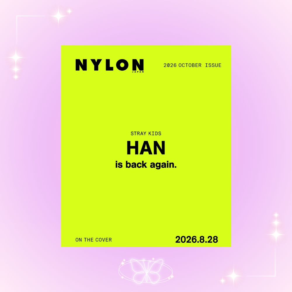[PRE-ORDER] Stray Kids Han NYLON Japan Magazine - October 2026 Issue