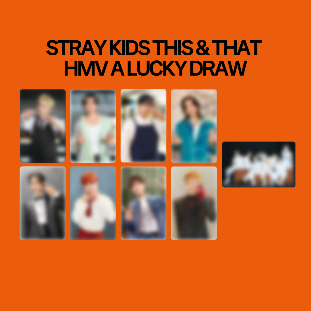 [PRE-ORDER] Stray Kids 10th Mini Album - THIS & THAT HMV Lucky Draw A Photocard
