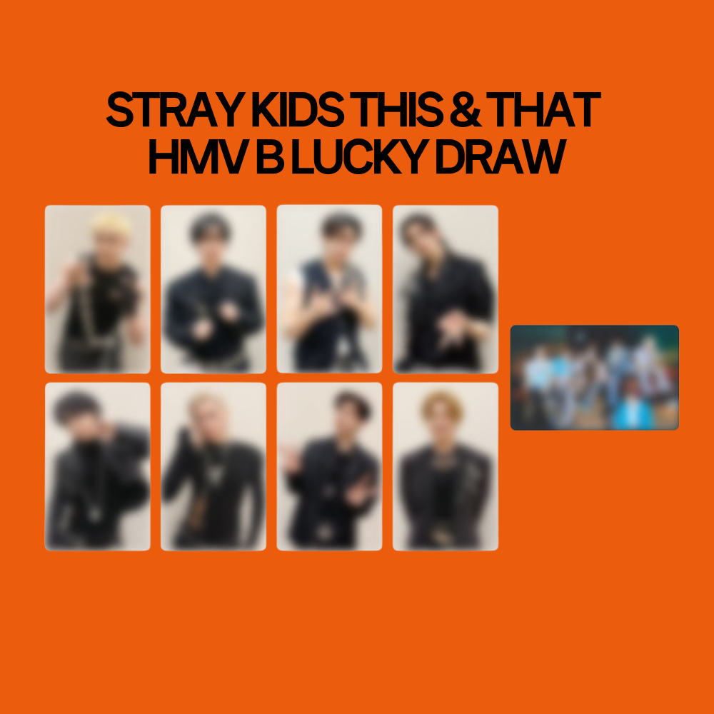 [PRE-ORDER] Stray Kids 10th Mini Album - THIS & THAT HMV Lucky Draw B Photocard