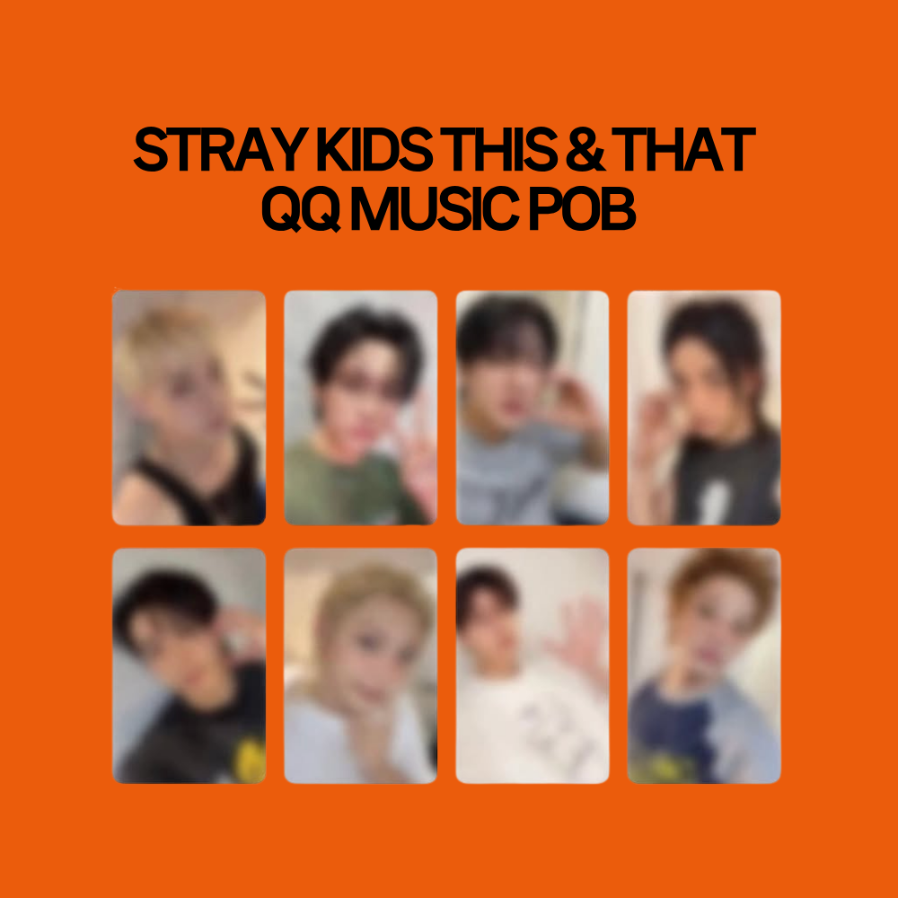 [PRE-ORDER] Stray Kids 10th Mini Album - THIS & THAT QQ Music POB Benefit Photocard