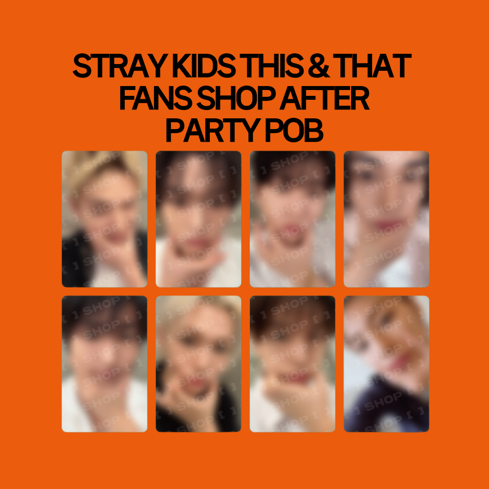 [PRE-ORDER] Stray Kids 10th Mini Album - THIS & THAT FANS After Party Event POB Benefit Photocard