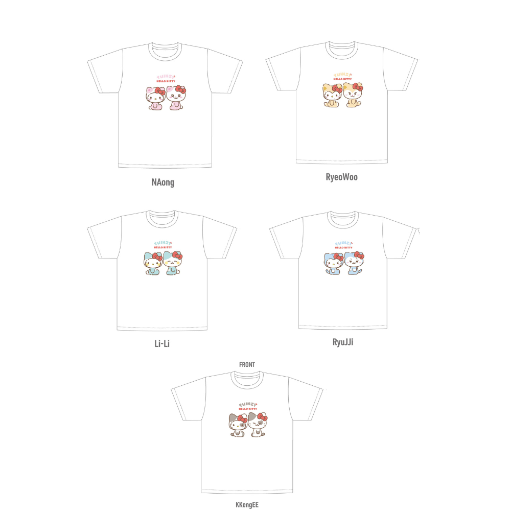 [PRE-ORDER] T-Shirt - TWINZY x Hello Kitty MD