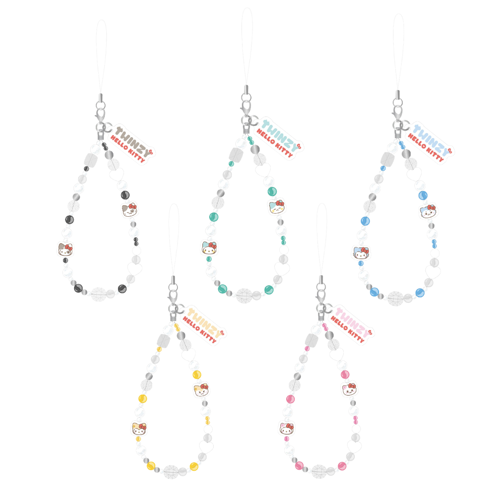 [PRE-ORDER] Beaded Strap - TWINZY x Hello Kitty MD