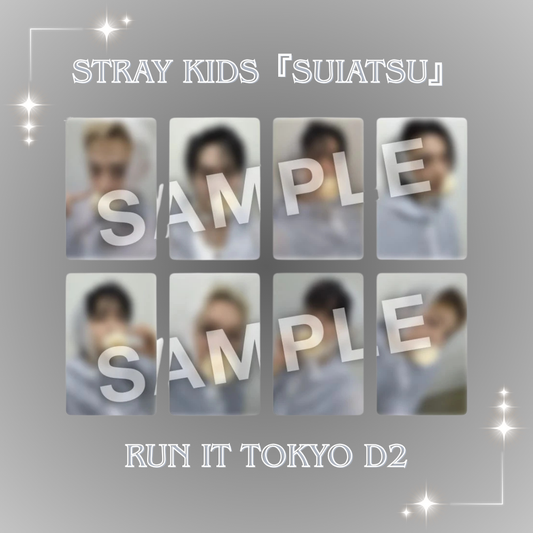 [PRE-ORDER] Stray Kids 4th Japanese Mini Album - 『SUIATSU』 'RUN IT' Tokyo Offline Day 2 POB Benefit Photocard