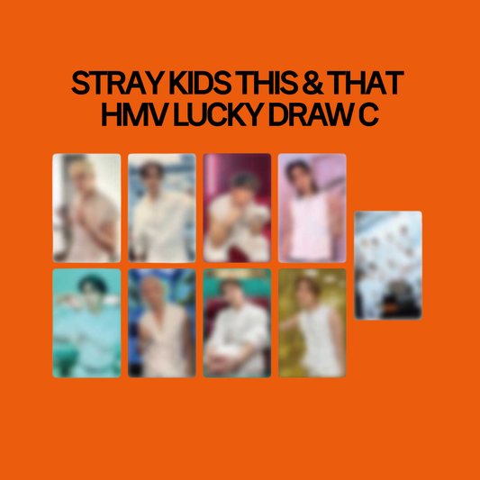 [PRE-ORDER] Stray Kids 10th Mini Album - THIS & THAT HMV Lucky Draw C Photocard