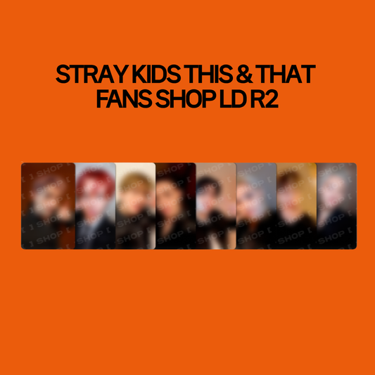 [PRE-ORDER] Stray Kids 10th Mini Album - THIS & THAT FANS Shop Lucky Draw Round 2 POB Benefit Photocard