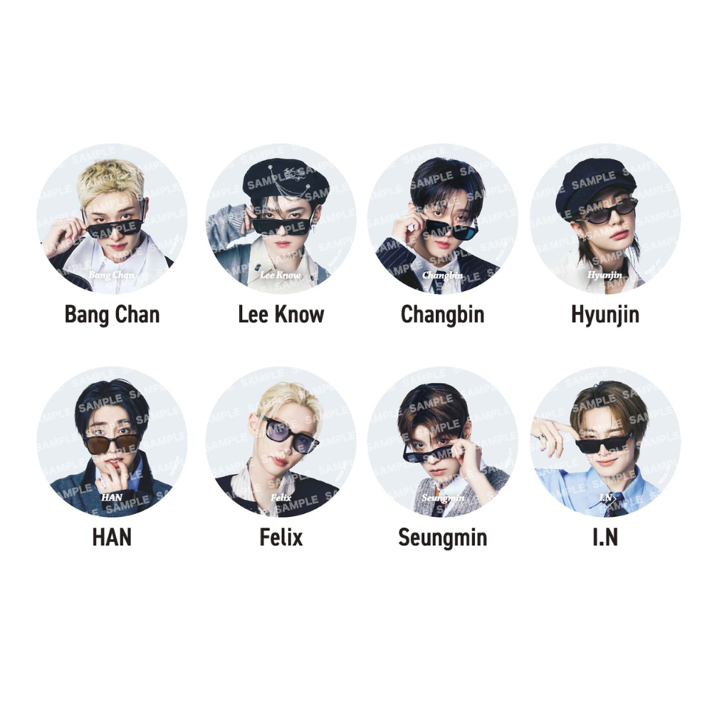 [PRE-ORDER] Photo Badge - Stray Kids World Tour 'RUN IT' 2nd Lineup Japan MD