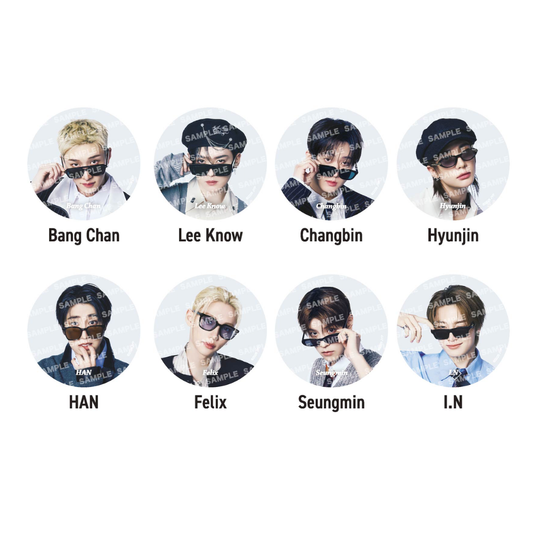 [PRE-ORDER] Photo Badge - Stray Kids World Tour 'RUN IT' 2nd Lineup Japan MD