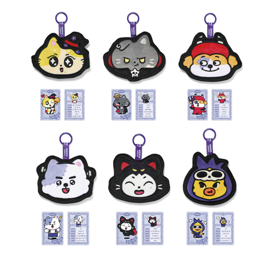[PRE-ORDER] Plush Pouch Keyring - Spooky ENCHIN MD