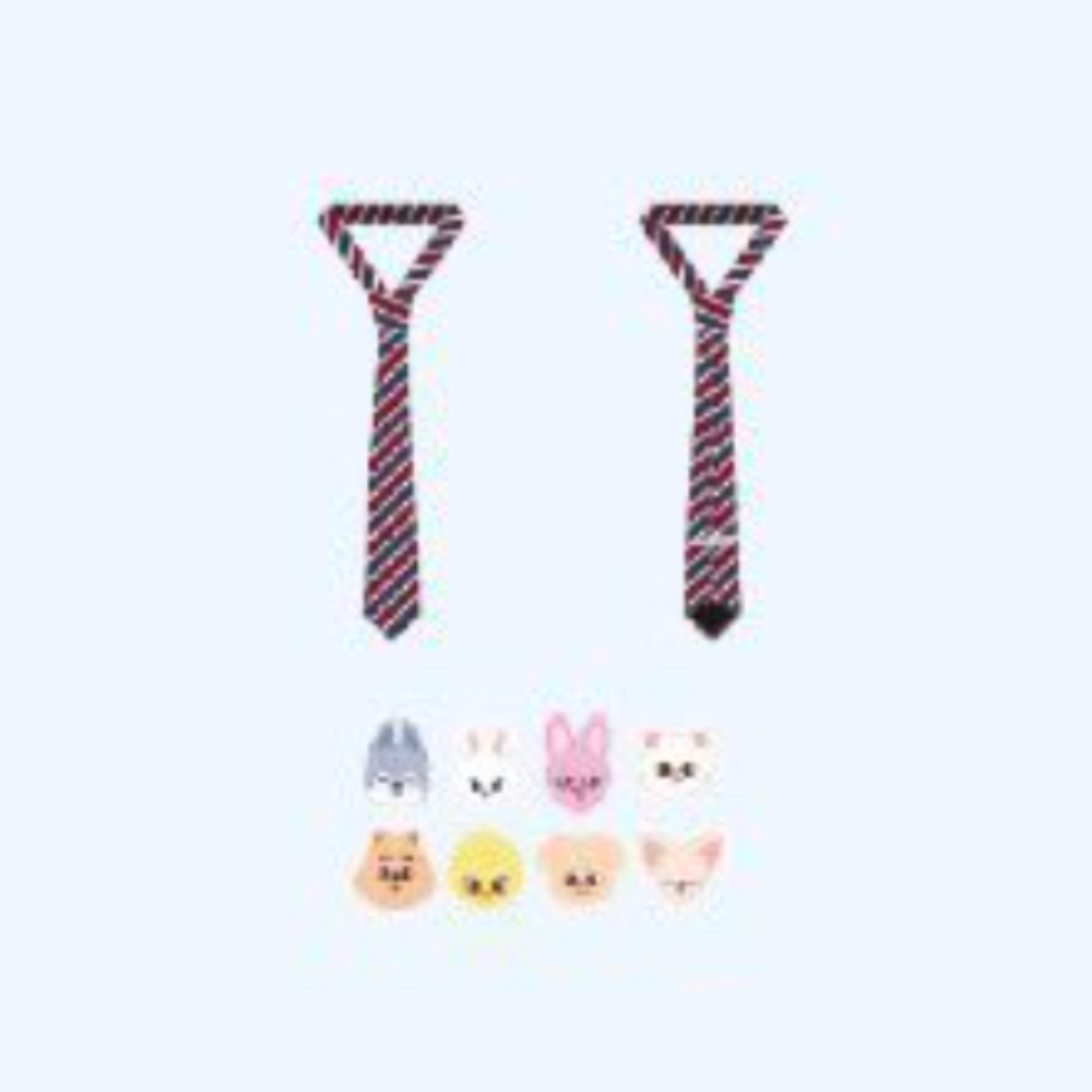 [PRE-ORDER] SKZOO Tie Set - Stray Kids SKZOO Everywhere All Around the World China Pop Up MD