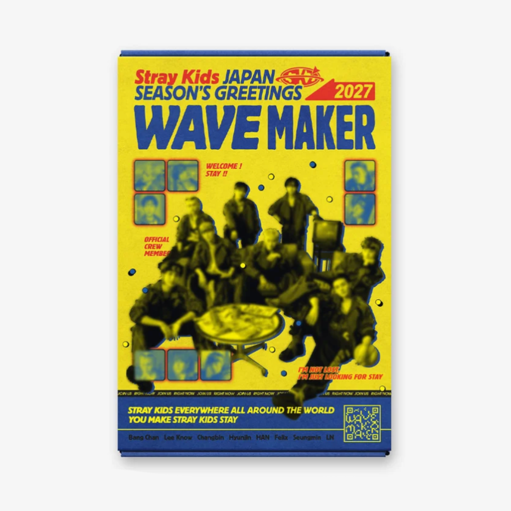 [PRE-ORDER] Stray Kids Japan Seasons Greetings 2027 'Wave Maker'