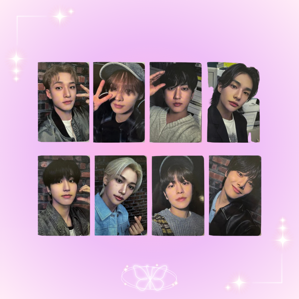 Stray Kids Rockstar Whosfan Store VC POB Photocards