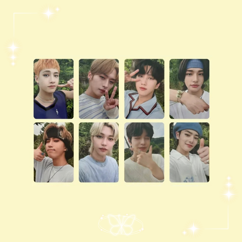 Stray Kids 2nd Generation STAY Fanclub Membership Photocards (Yellow Ver.)