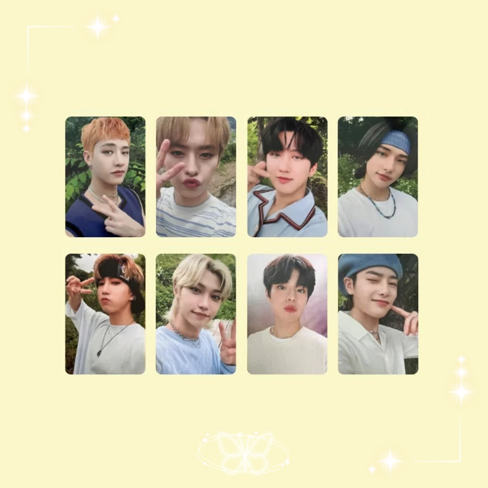 Stray Kids 2nd Generation STAY Fanclub Membership Photocards (Blue Ver.)