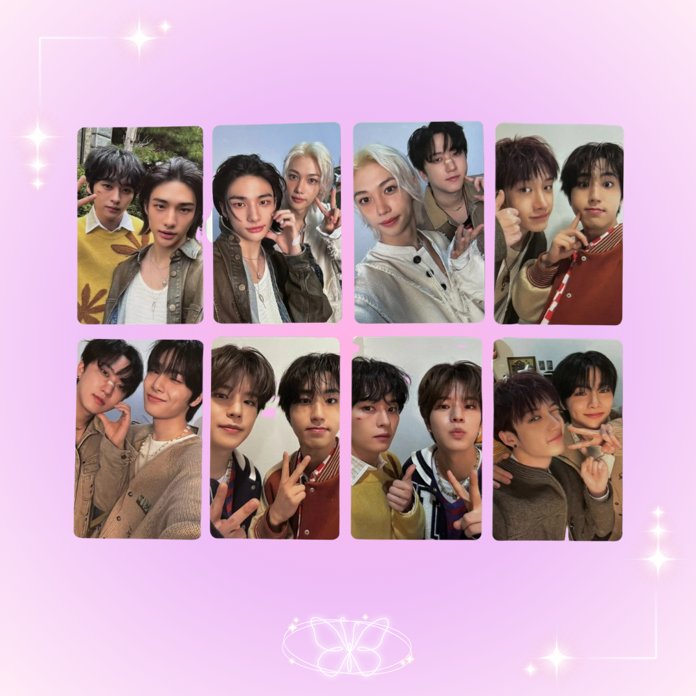 Stray Kids 4th Generation STAY Fanclub Membership 'STAY in Hideout' Unit Photocards