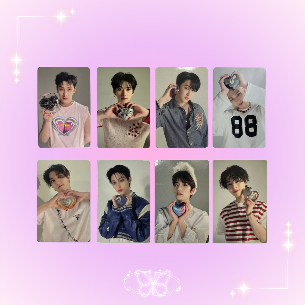 Stray Kids Maxident Album Photocards (Case POB Ver.)