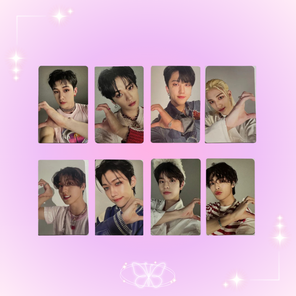 Stray Kids Maxident Album Photocards (Heart Ver.)