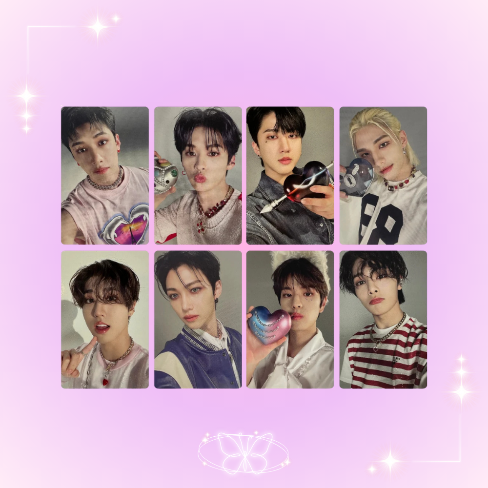 Stray Kids Maxident Album Photocards (Case Ver.)