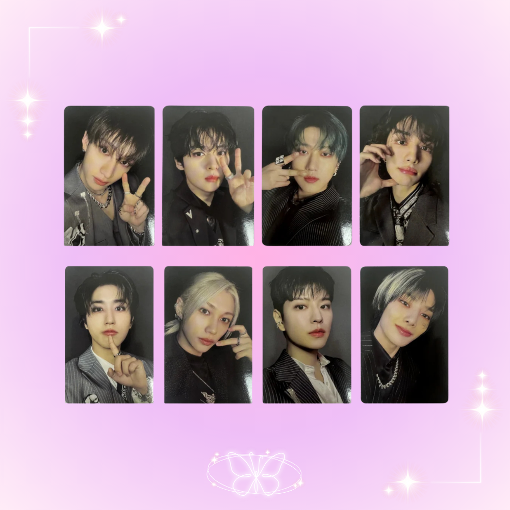 Stray Kids Hop Album Photocards (Accordian POB Ver.)