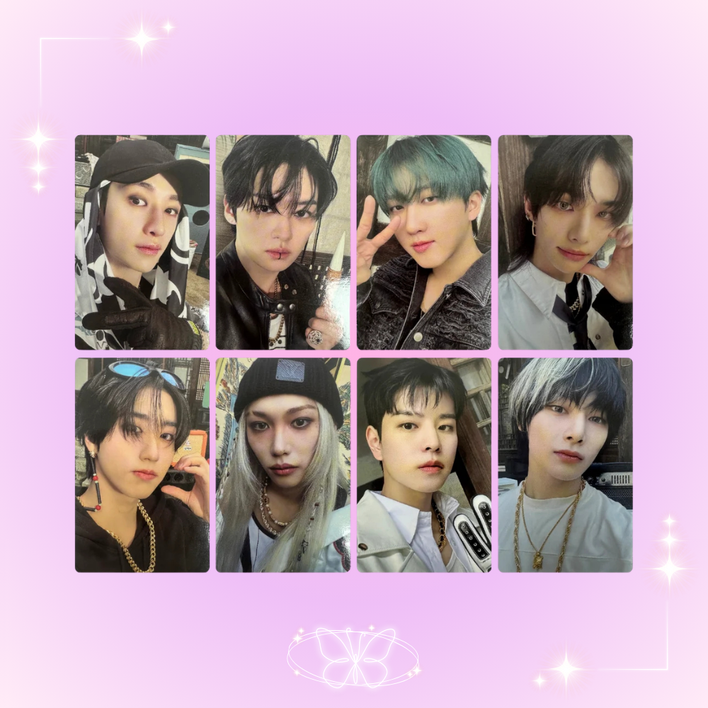 Stray Kids Hop Album Photocards (Accordian Ver.)