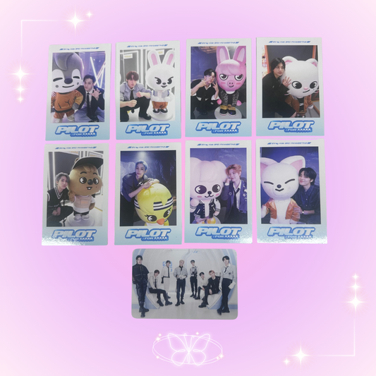 Stray Kids 3rd Fanmeeting 'PILOT' Offline Send Off Event Photocard POBs