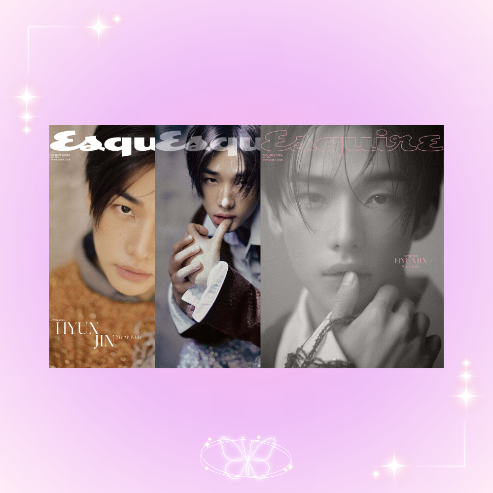 [PRE-ORDER] Stray Kids Hyunjin Esquired Korea Magazine - November 2026 Issue