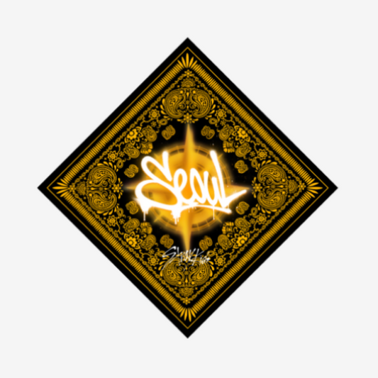 [PRE-ORDER] Bandana Seoul Ver. - Stray Kids ODD & FRESH Pop Up MD