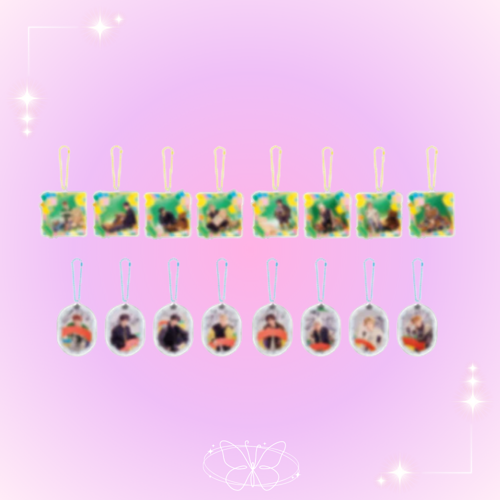 [PRE-ORDER] Random Photo Key Holder - Stray Kids Fan Connecting 2024 "SKZ Toy World"