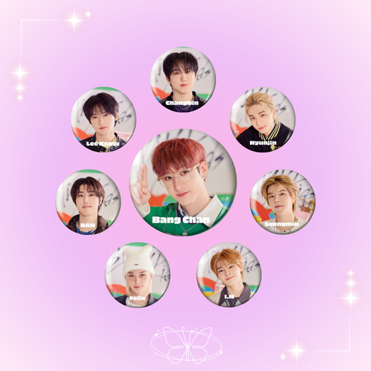 [PRE-ORDER] Photo Badge - Stray Kids Fan Connecting 2024 "SKZ Toy World"