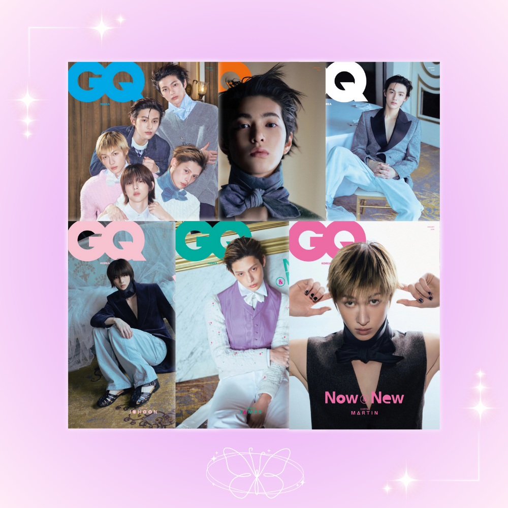 CORTIS & Stray Kids HAN GQ Korea Magazine - January 2026 Issue