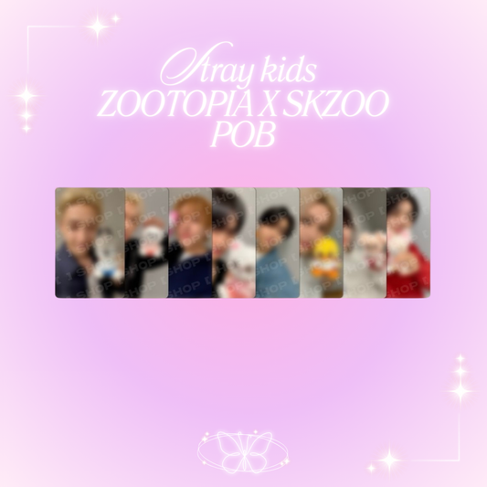 [PRE-ORDER] Stray Kids ZOOTOPIA X SKZOO POB Benefit Photocard
