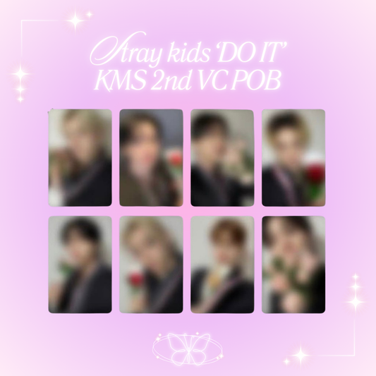 [PRE-ORDER] Stray Kids 'DO IT' KMStation 2nd VC POB Photocard